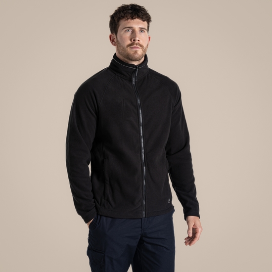 Expert Mens Corey 200 Fleece Jacket Black