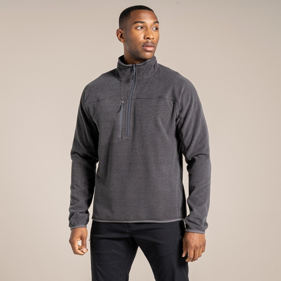 Unisex Expert Active Half Zip Fleece - Carbon Grey Marl | Craghoppers