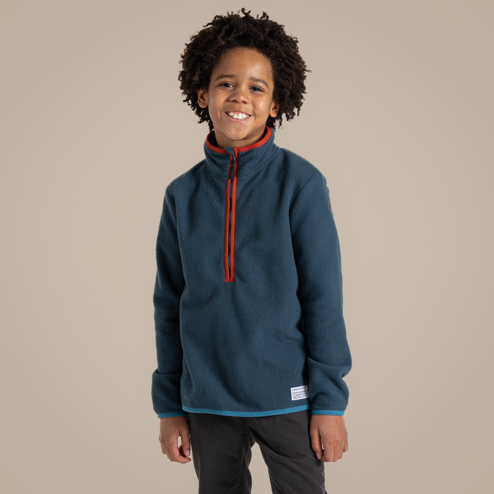 craghoppers Kid's CO2 Renu Jacket | Blue Stone
