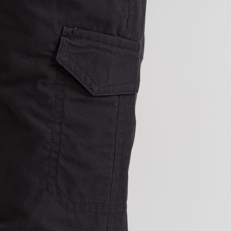 Kid's Kiwi II Winter Lined Cargo Trouser Black