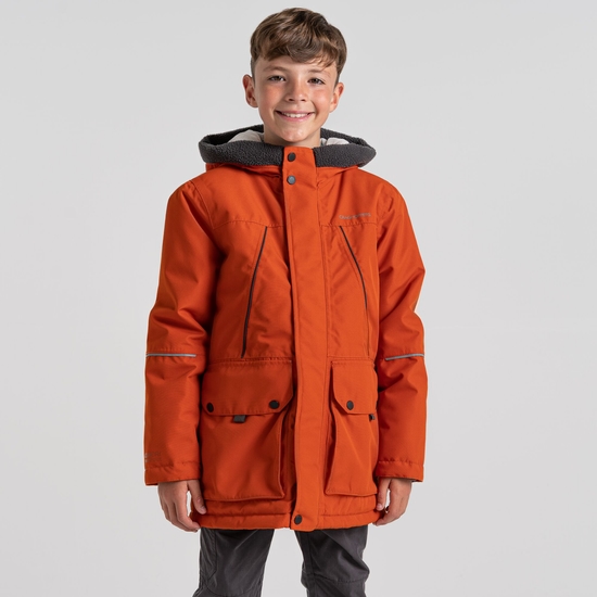 Kid's Akito Insulated Jacket - Potters Clay | Craghoppers UK