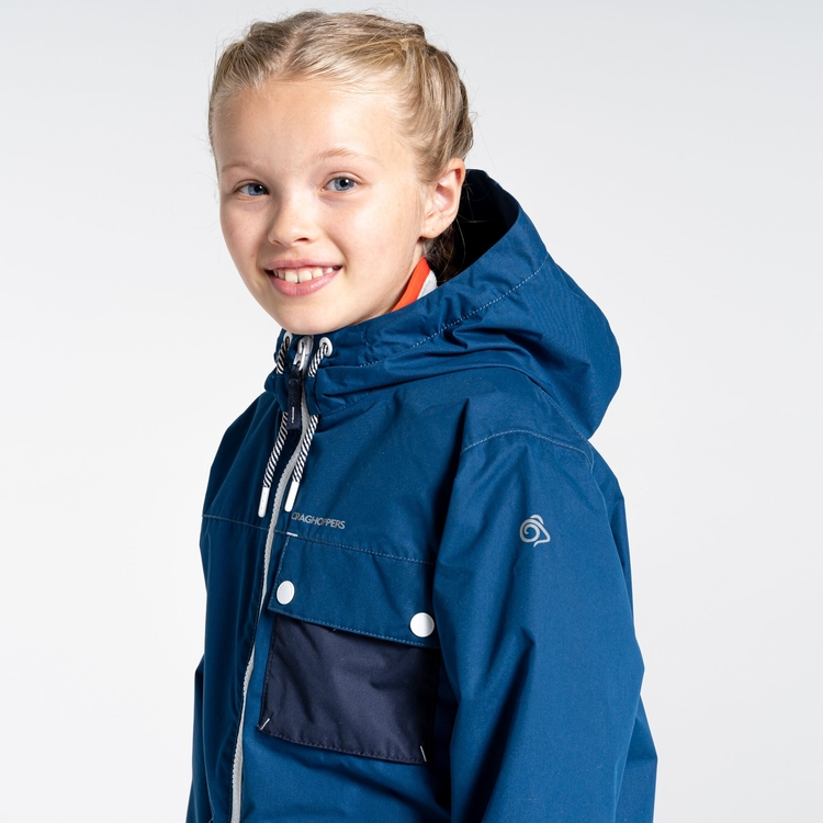 Kids Carter Jacket Poseidon Blue