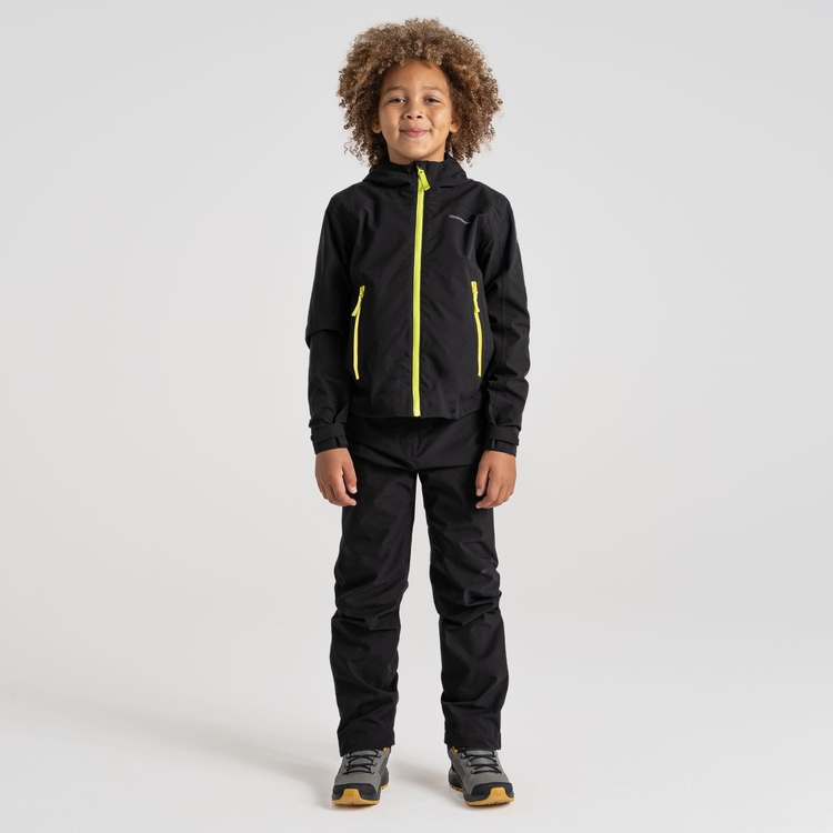 Kid's Zephyr Waterproof Suit Black
