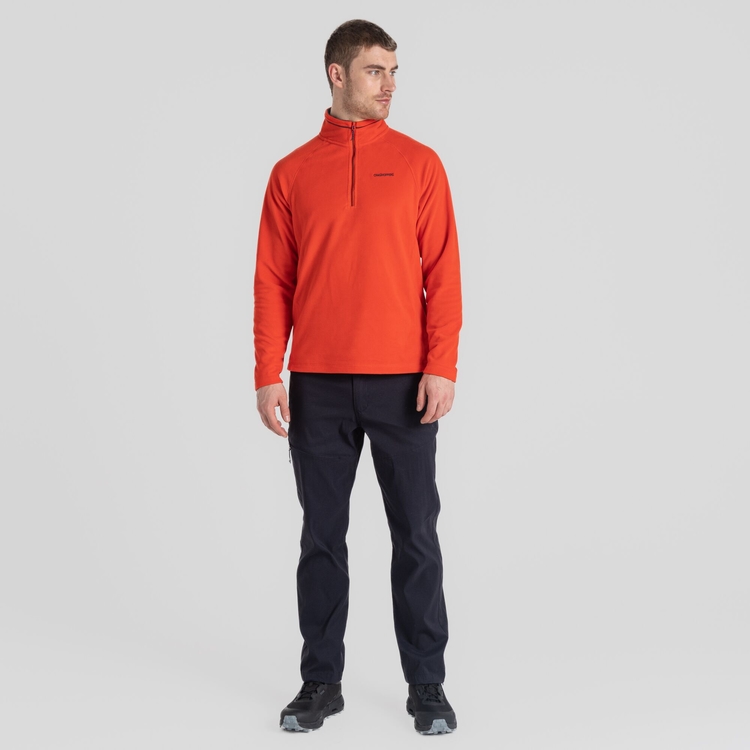 Craghoppers red deals fleece