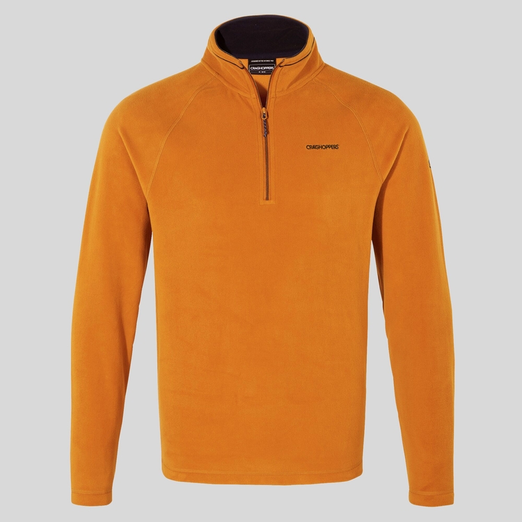 Men s Corey VI Half Zip Fleece Canyon Orange Craghoppers ROW