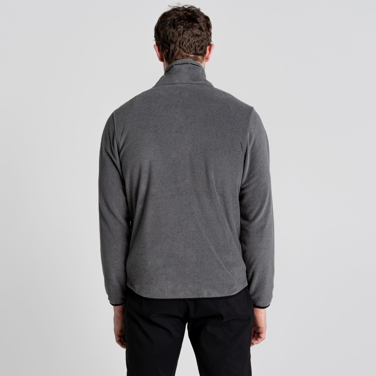 Spyder Men's Contant Full Zip Fleece Sweatshirt Black at