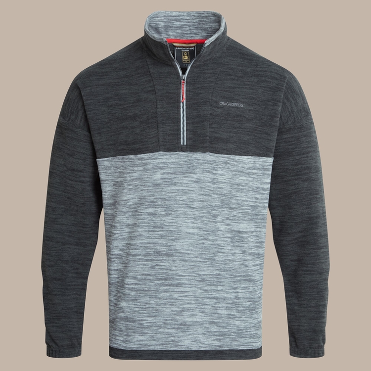 Men's Esk Half Zip Fleece - Cloud Grey | Craghoppers ROW
