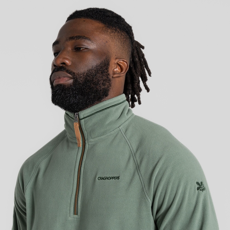 NT Corey Half Zip Laurel Green Craghoppers UK
