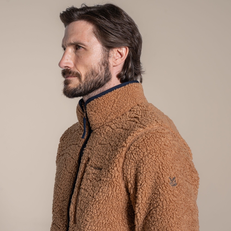 Men's National Trust Lathkill Full Zip Fleece - Boulder | Craghoppers