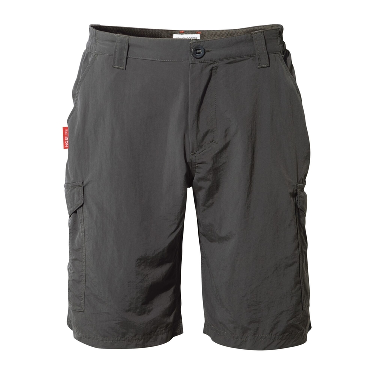 Men s NosiLife Cargo II Shorts Black Pepper Craghoppers IE
