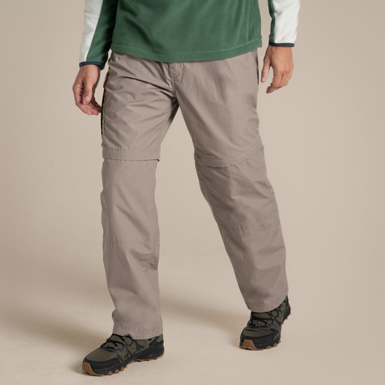 Men's Kiwi Convertible Trousers - Beach | Craghoppers ROW