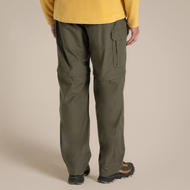 Craghoppers Mens Expert Kiwi Convertible Tailored Cargo Trousers - View #10