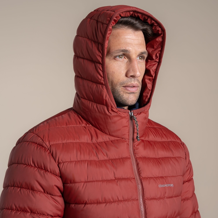 craghoppers 7l mini compresslite backpack Men's IX Hooded Insulating Jacket low spin Craghoppers CompressLite 16L Packable Backpack