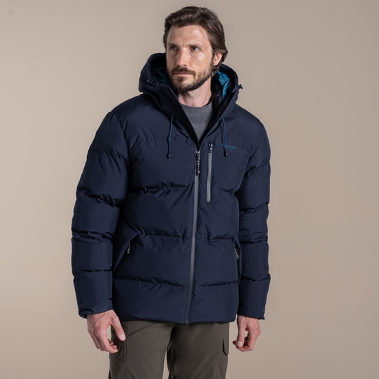 Men's Mardale Hooded Jacket Dark Navy Craghoppers UK