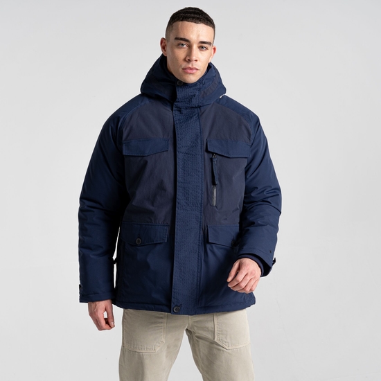 Men's Sinclair Insulated Jacket - Blue Navy | Craghoppers UK