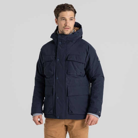Waterproof cotton jacket mens top