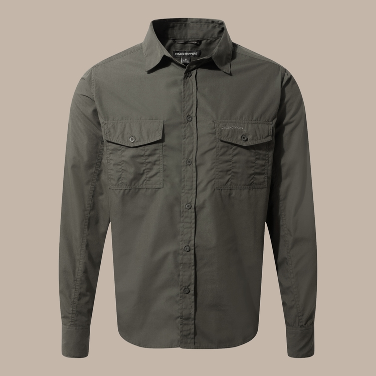 Men's Kiwi Long Sleeved Shirt - Cedar | Craghoppers ROW