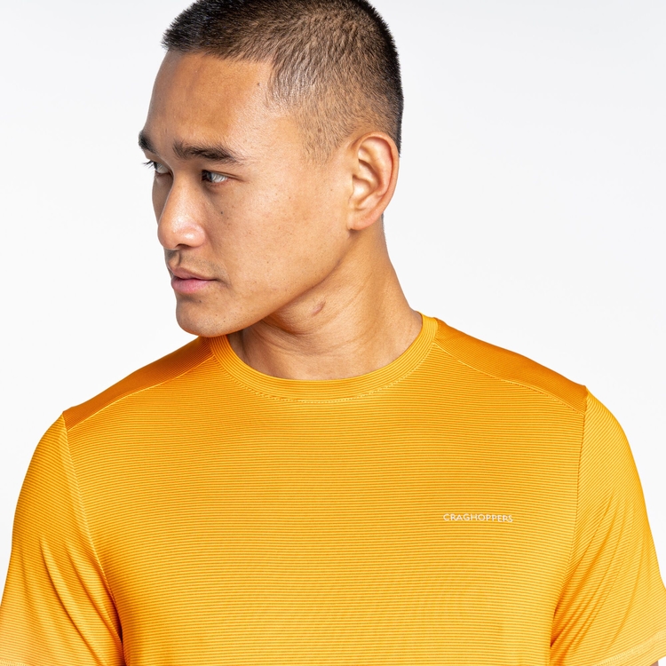 Men's Atmos Short Sleeved T-Shirt - Magma Orange