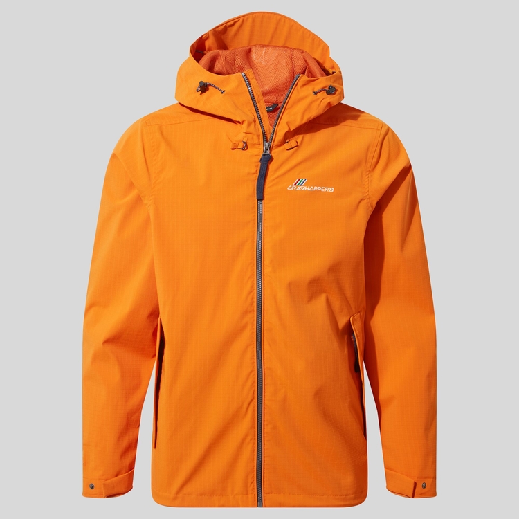 Mens waterproof new arrivals jacket orange