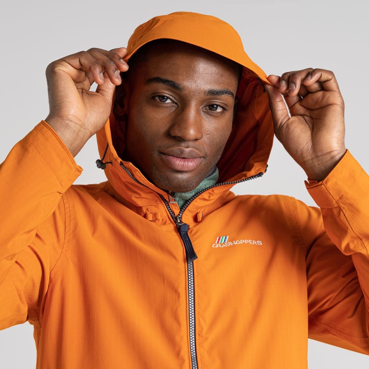 Craghoppers top orange jacket