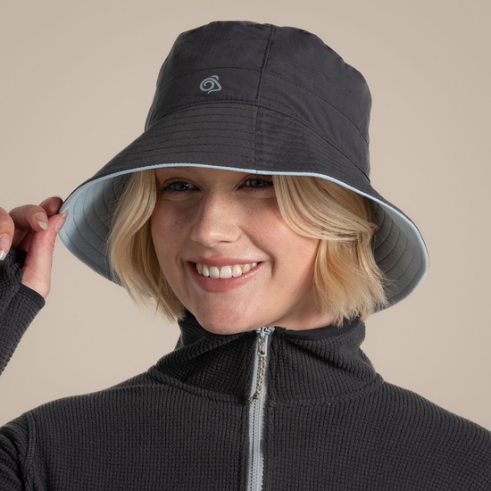 Unisex NosiLife Sun Hat III - Black Pepper / Niagara Blue