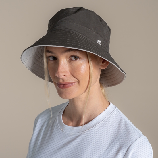 Unisex NosiLife Sun Hat III - Woodland Green / Parchment | Craghoppers