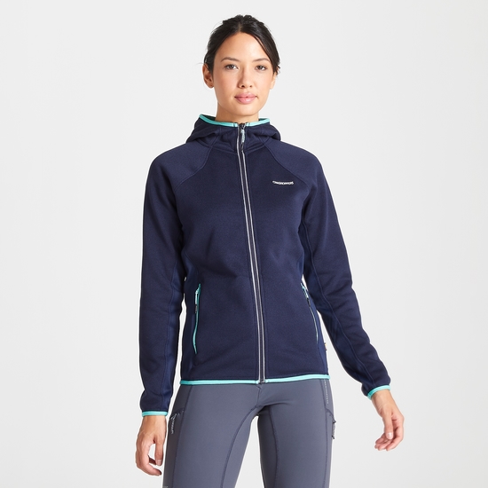 Women's Mannix Full Zip Fleece Blue Navy