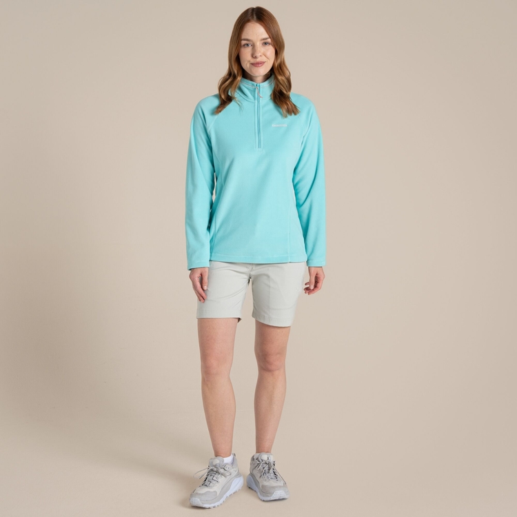 FR2 月桃　沖縄限定　水色　Harf Zip Fleece Top FR2 月桃 沖縄限定 ハーフジップ FR2 月桃 沖縄限定 水色 Harf