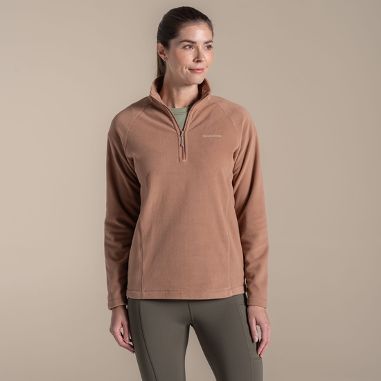 Women's Miska VI Half Zip Fleece - Umber | Craghoppers