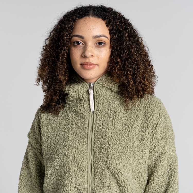 Craghoppers Womens Orlena Hooded Fleece Jacket (Calico)