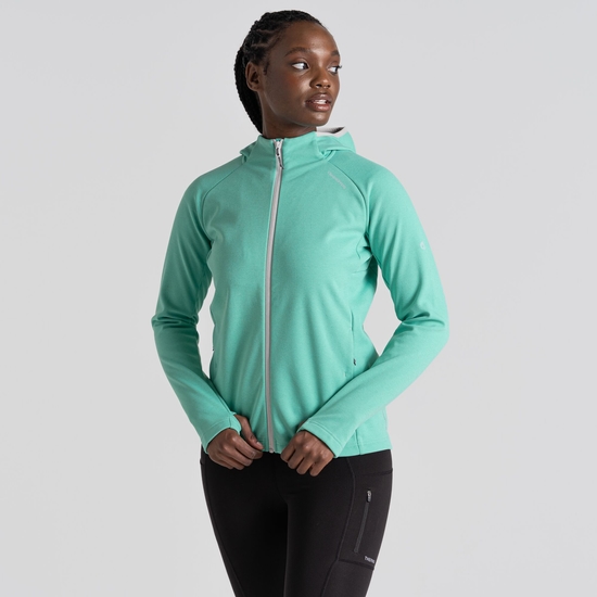 Women's Dynamic Pro Hooded Jacket - Ocean Green | Craghoppers UK