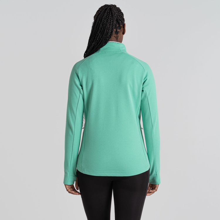 Craghoppers Womens Dynamic Pro Half Zip Jacket (Ocean Green)