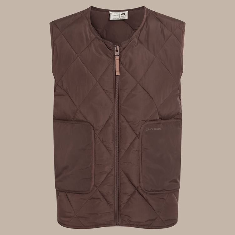 Women's National Trust Borage Vest Dark Truffle Craghoppers IE