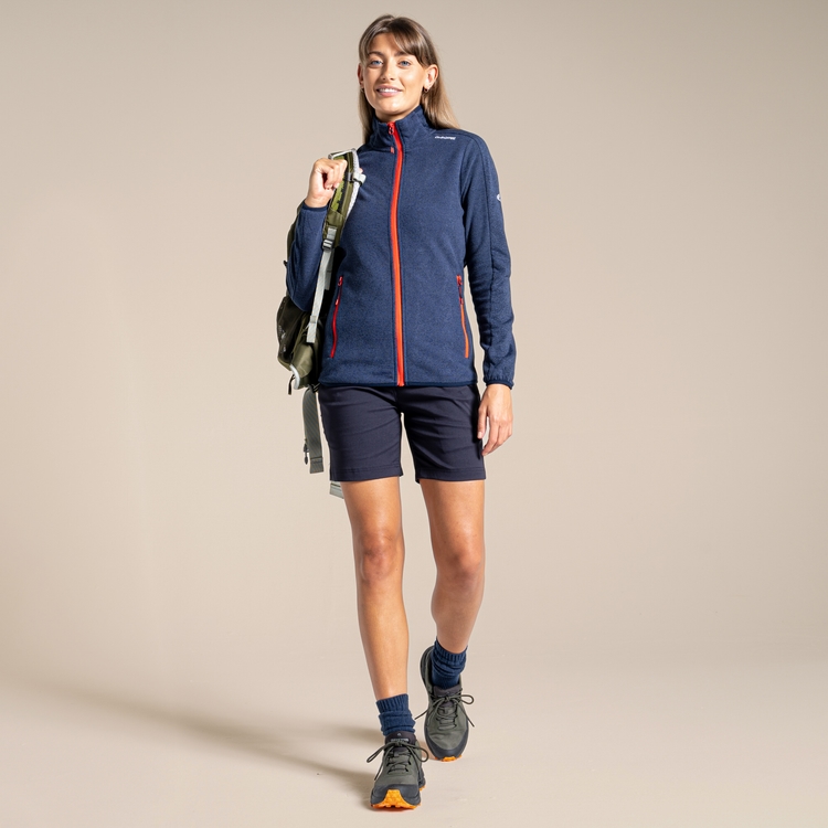 Craghoppers Women's Stretch Kiwi Pro II Shorts Dark Navy