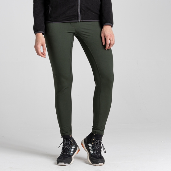 Women s Expedition Leggings Oak Green Craghoppers UK
