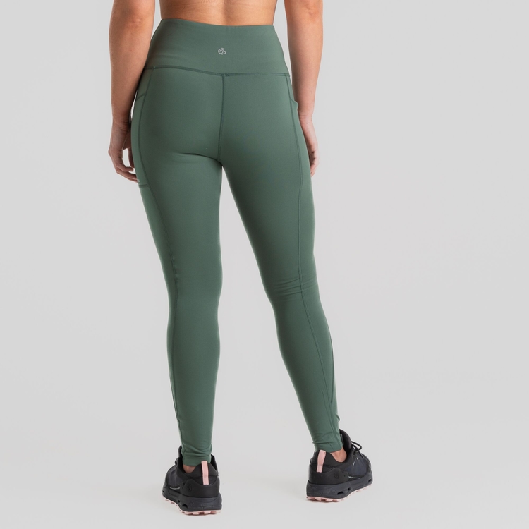 Women's Compression Thermal Leggings - Frosted Pine