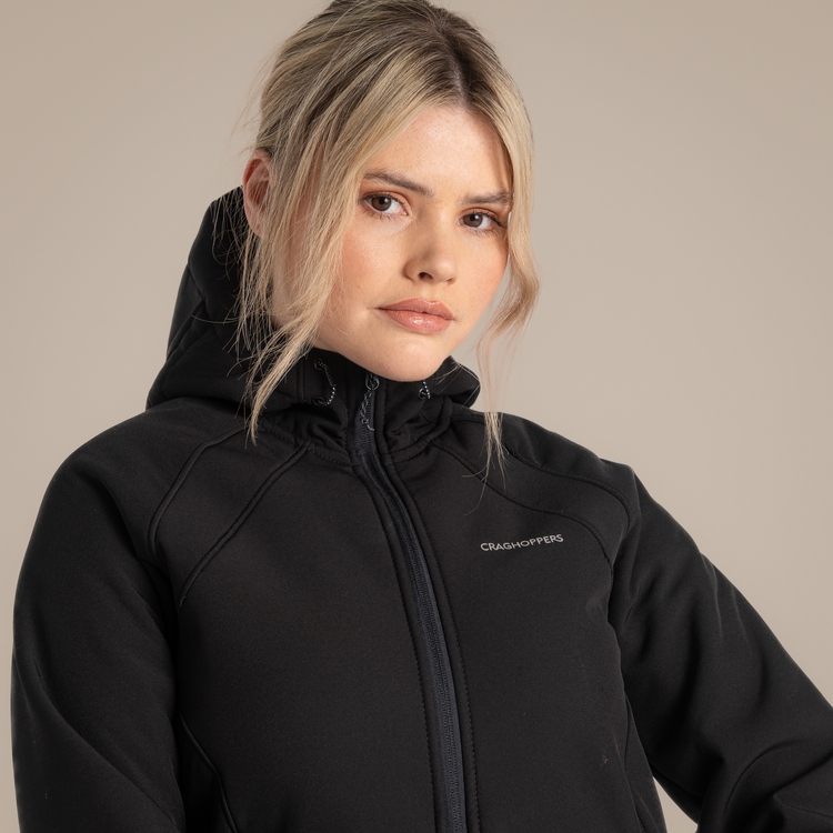 Women's Gwen Hooded Jacket Black