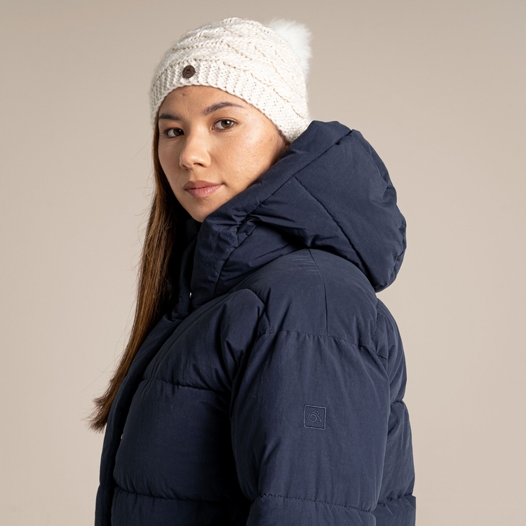 Women's Madora Insulated Hooded Jacket - Blue Navy Women's Madora Insulated Hooded Jacket - Blue Navy