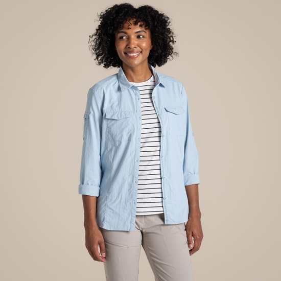 Women's NosiLife Adventure Long Sleeved Shirt III - Nimbus Women's NosiLife Adventure Long Sleeved Shirt III - Nimbus