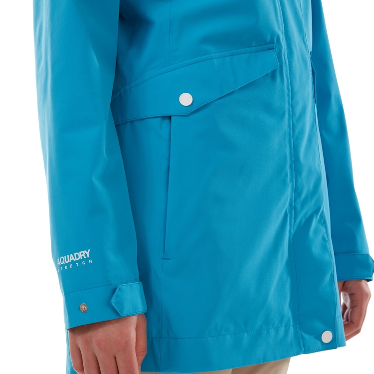 Craghoppers Womens Marla Aquadry Waterproof Jacket - Sz XS - Grey