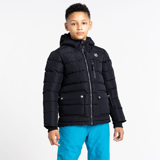 Veste de Ski Imperméable Garçon Folly Noir