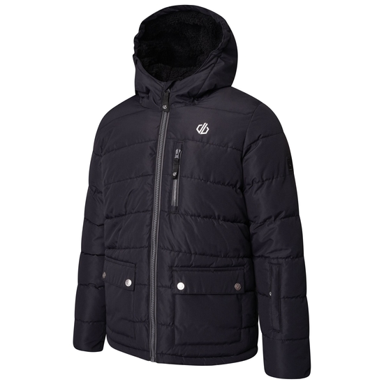 Boys' Folly Waterproof Ski Jacket Black
