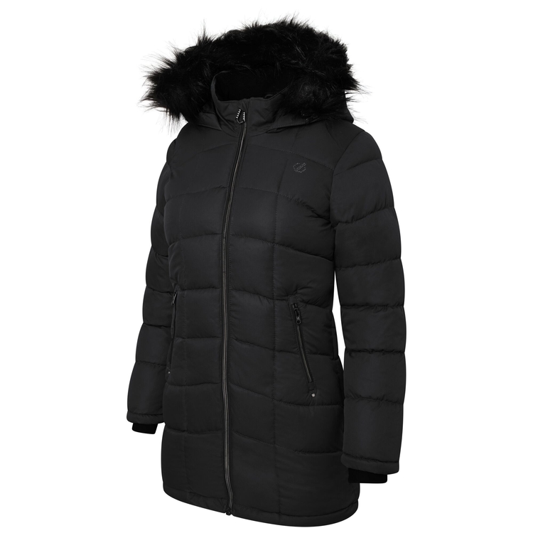 Girls Striking Waterproof Jacket Black Dare2B ROW