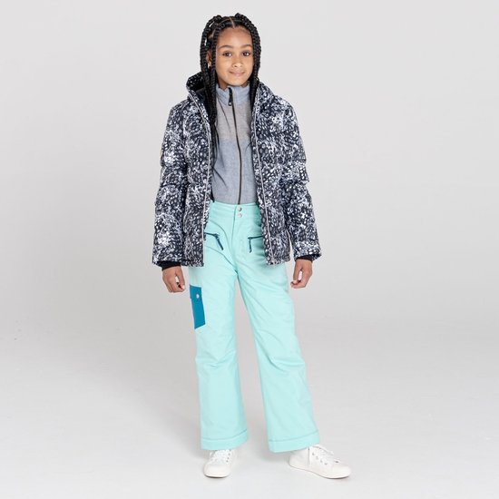 Veste de ski imperméable isolée Junior Fille VERDICT Noir