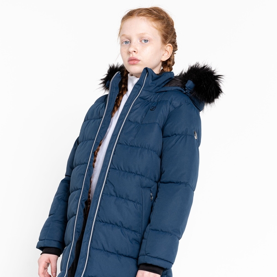 Girls' Striking II Waterproof Jacket Moonlight Navy
