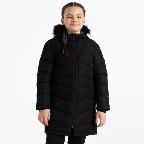 Mädchen Striking III Jacke  Schwarz
