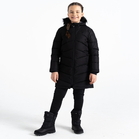 Mädchen Striking III Jacke  Schwarz