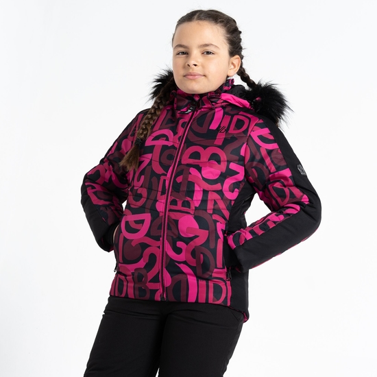 Ding Enfant Veste de ski Rose