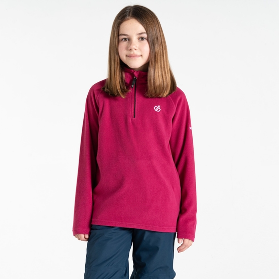 Kids' Freehand Half Zip Fleece Berry Pink