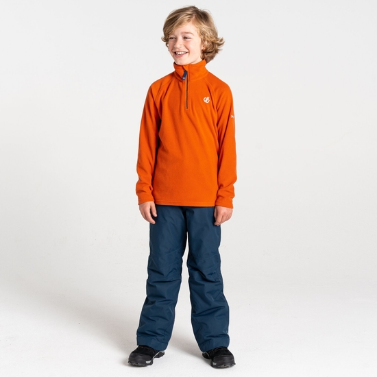 Kids' Freehand Half Zip Fleece Rusty Orange